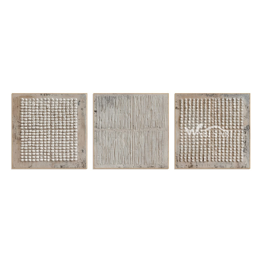 Dots and Fine Lines 3-Piece Set — WS-0277 — artwork view