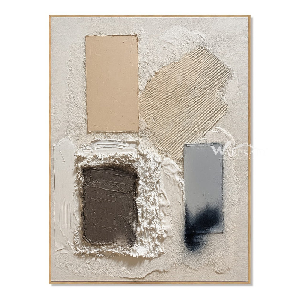 Four Gestures Neutral Abstract — WS-0282 — artwork view