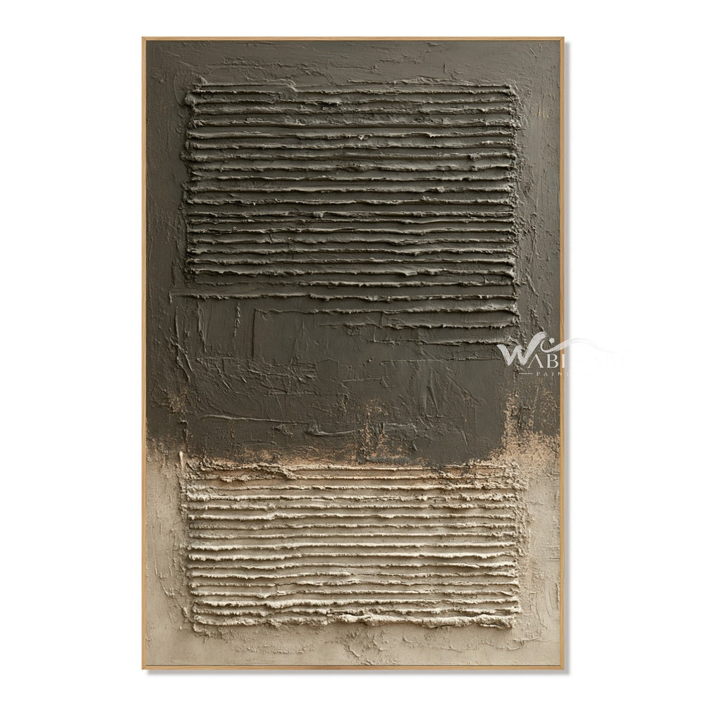 Two Fields in Earth Tones — WS-0273 — artwork view