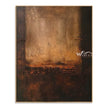 Amber Opening Abstract Painting on a white background.