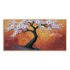 Blossom Tree in Amber Swirls on a white background.