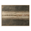 Central Seam in Charcoal and Sand on a white background.