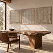 Dots and Fine Lines 3-Piece Set shown in a dining area.
