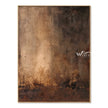 Faded Brass Abstract Wall Art on a white background.