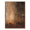 Faded Brass Abstract Wall Art on a white background.
