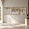 Fine Lines to Open Dots 3-Piece Set shown in an open interior.