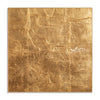 Gold Tone Creased Surface Abstract Painting. Fine creases and mottled patches.