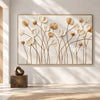 Ivory and Gold Wildflower Stems shown in an open interior.