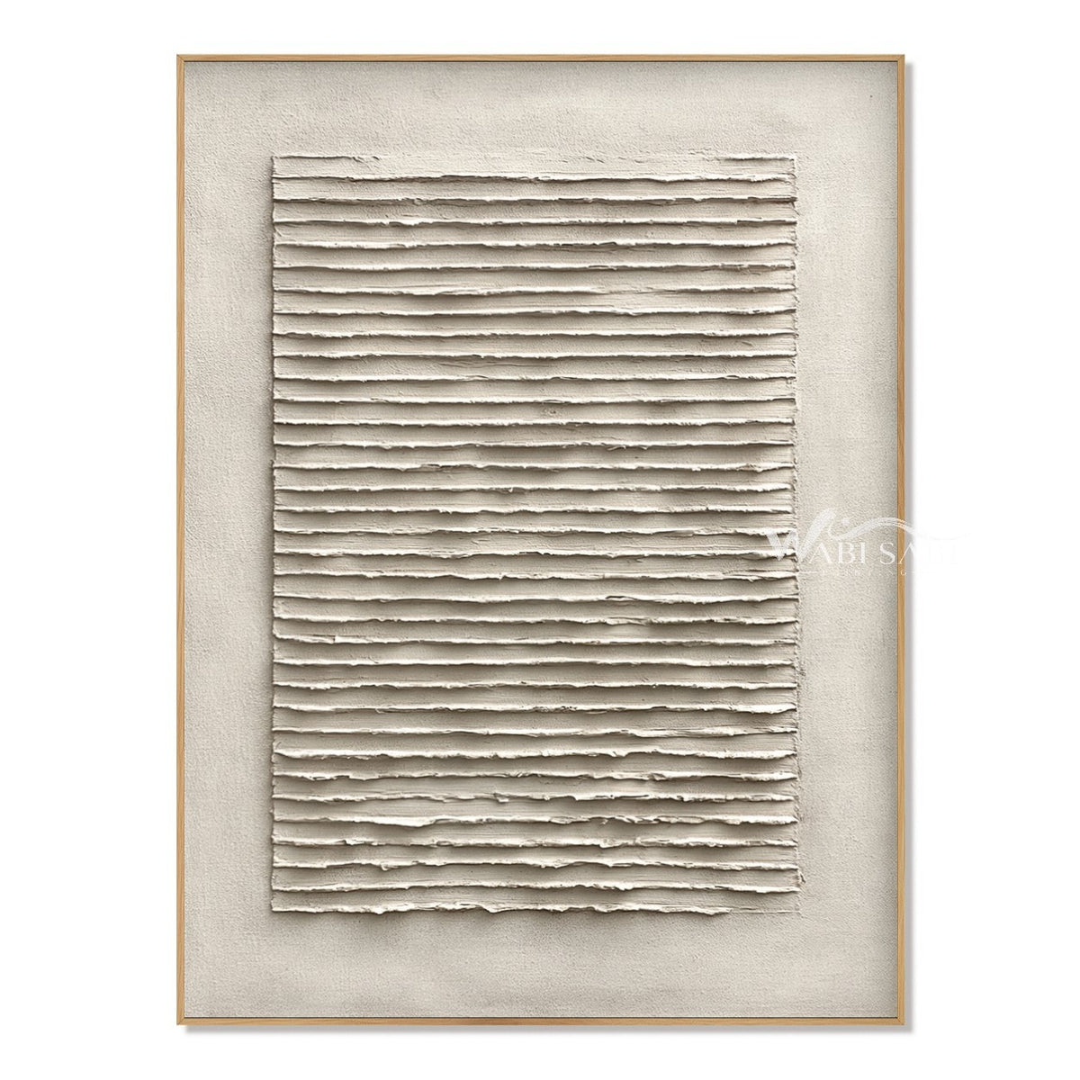 Ivory Ridge Field Abstract Painting on a white background.