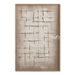 Open Crosshatch Textured Canvas on a white background.