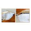 Rust and Ivory Fragments 2-Piece Set on a white background.