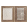 Scratch and Grid Neutral 2-Piece Set on a white background.