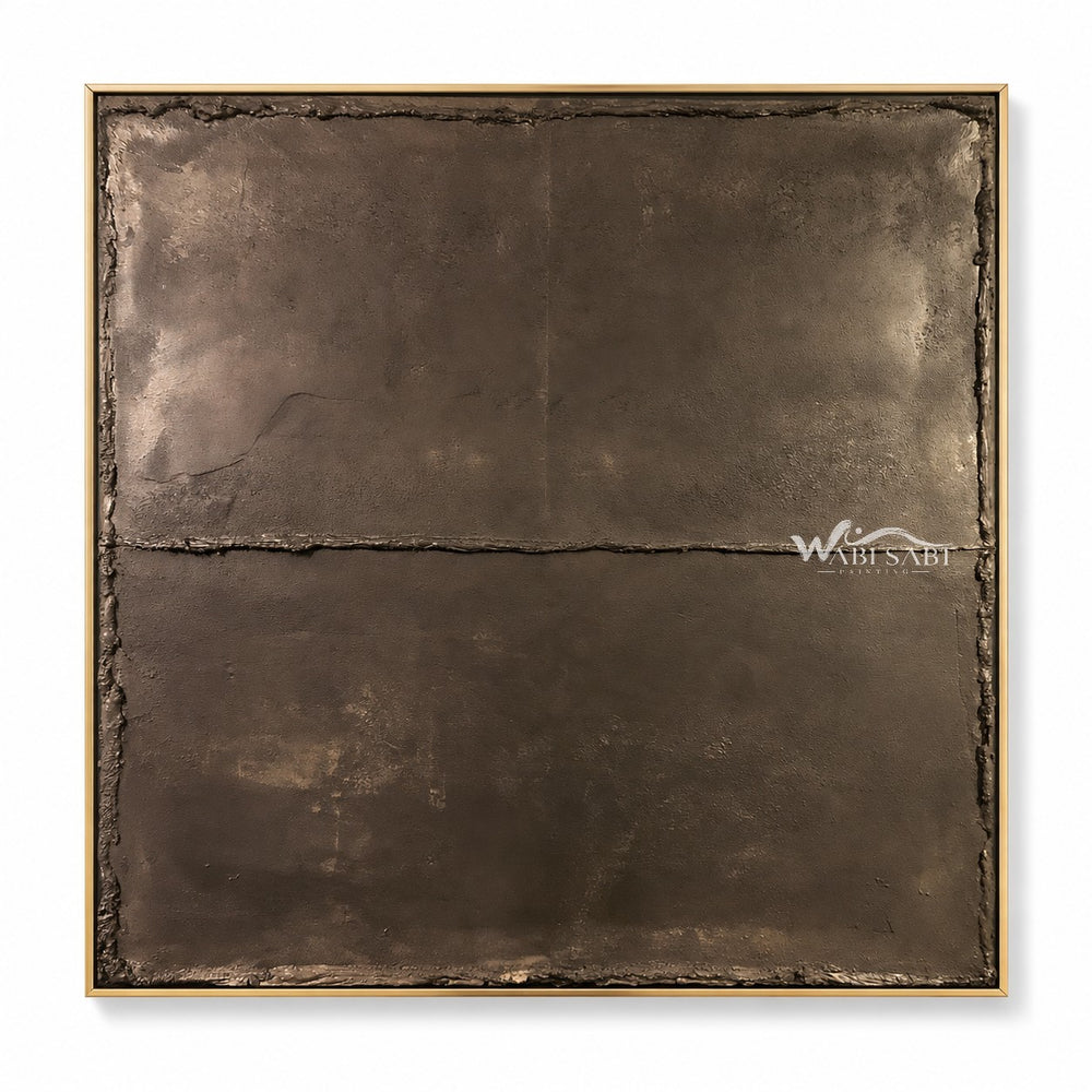 Smoky Brown Weathered Field Wall Art — WS-0086 — artwork view