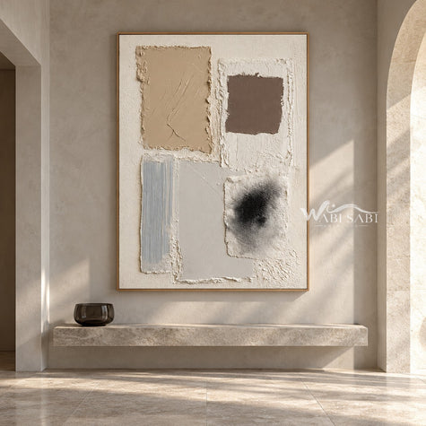 Soft Blocks with Charcoal Trace shown above a bench.