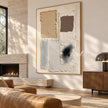 Soft Blocks with Charcoal Trace shown near a fireplace.