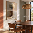 Tree at the Pale Divide Canvas shown in a dining area.