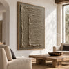 Turning Lines in Taupe Canvas shown in a seating area.