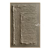 Turning Lines in Taupe Canvas on a white background.