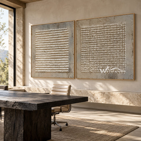 Wavy Lines and Dots 2-Piece Set shown in a workspace.