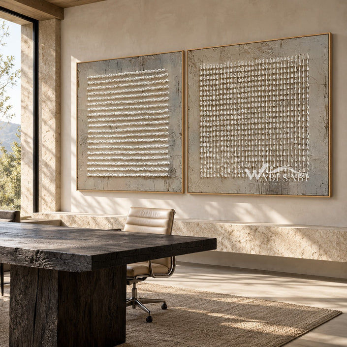 Wavy Lines and Dots 2-Piece Set shown in a workspace.